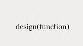 Design(function)